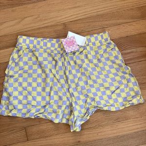 Ascot & Hart Checkered Shorts